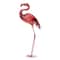 Glitzhome® 35.25" Metal Standing Flamingo Garden Statue with Stakes
